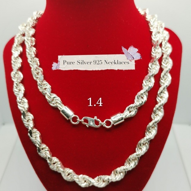 Rantai Perak 925/สร้อยคอ เงิน 925