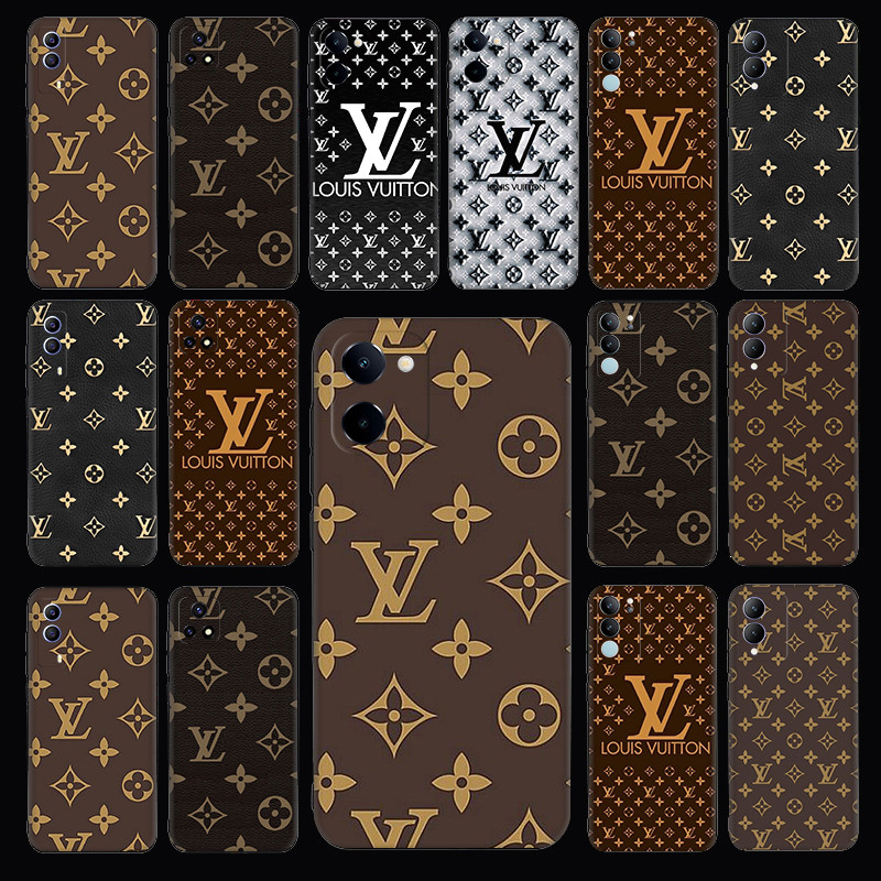 LV แฟชั่นหรูหราLVสําหรับVivo Y75 Y77 Y77T Y78M Y78 Plus Y78 Y81 Y81s Y91C Y95 Y93 Y91 Y200 Y300 TPUส