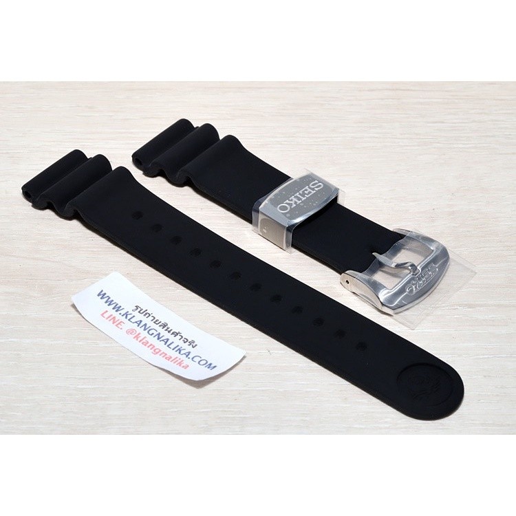 สายยาง SEIKO ขนาด 22 มม. ของแท้จากศูนย์ ( R02F011J0 )