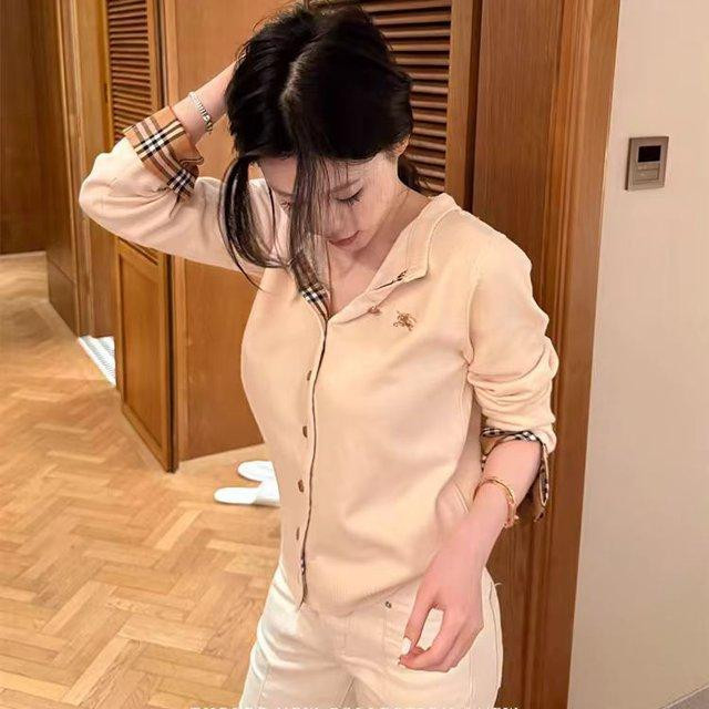 Shanmieleng ยุคกลางนม Apricot ถักคาร์ดิแกนผู้หญิงออกแบบเสื้อกันหนาวแจ็คเก็ต