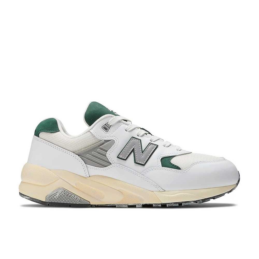 New Balance 580 White Green Unused