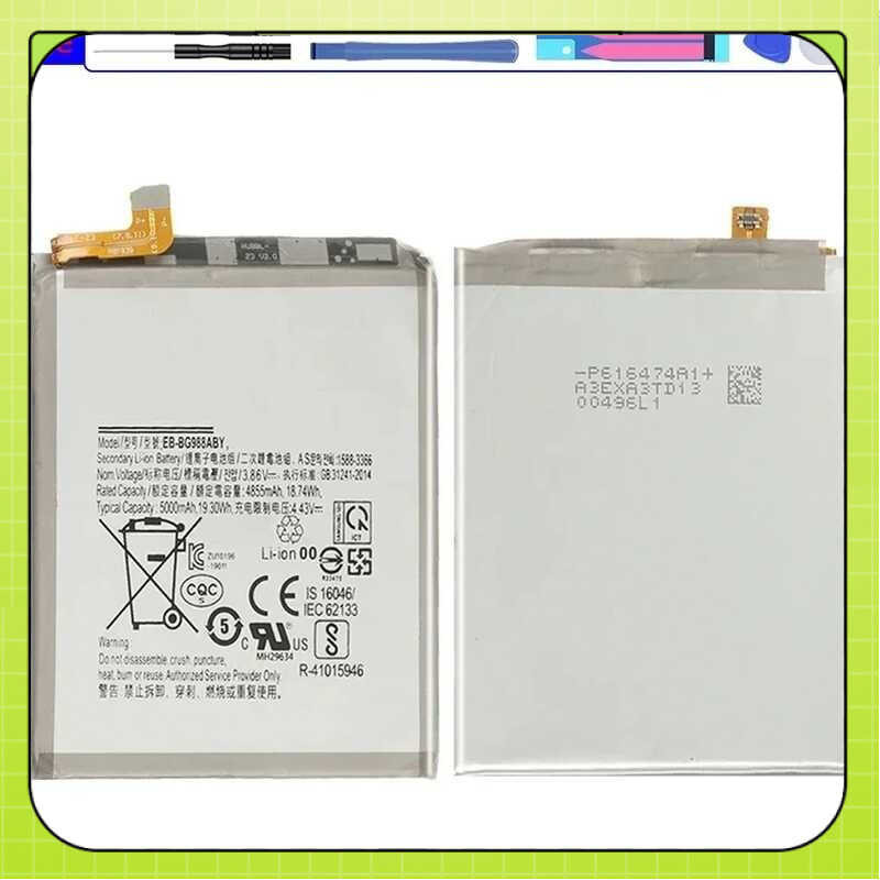 แบตเตอรี่ EB-BG988ABY 5000mAh สำหรับ Samsung Galaxy S20 Ultra S20U Bateria