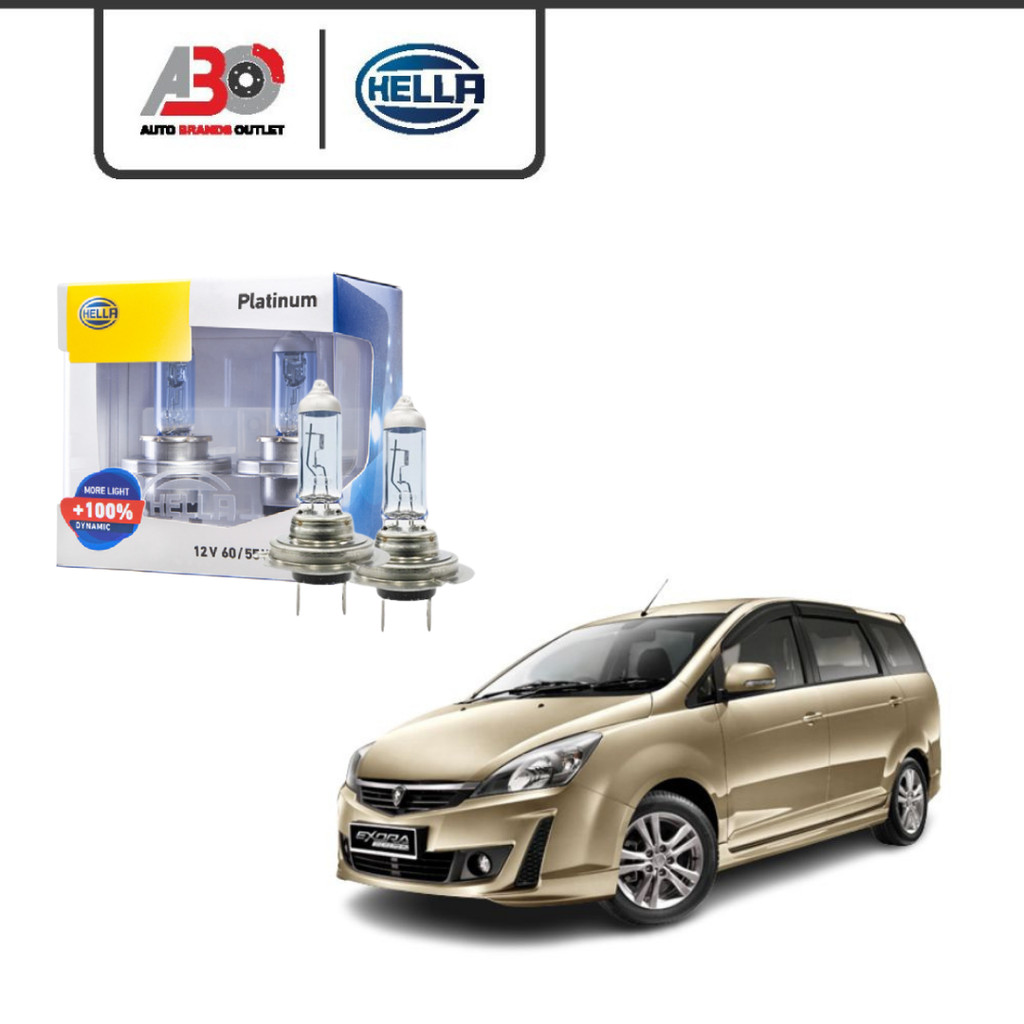 ชุดหลอดไฟฮาโลเจนไฟหน้ารถ HELLA - Proton Exora (2009-2020)