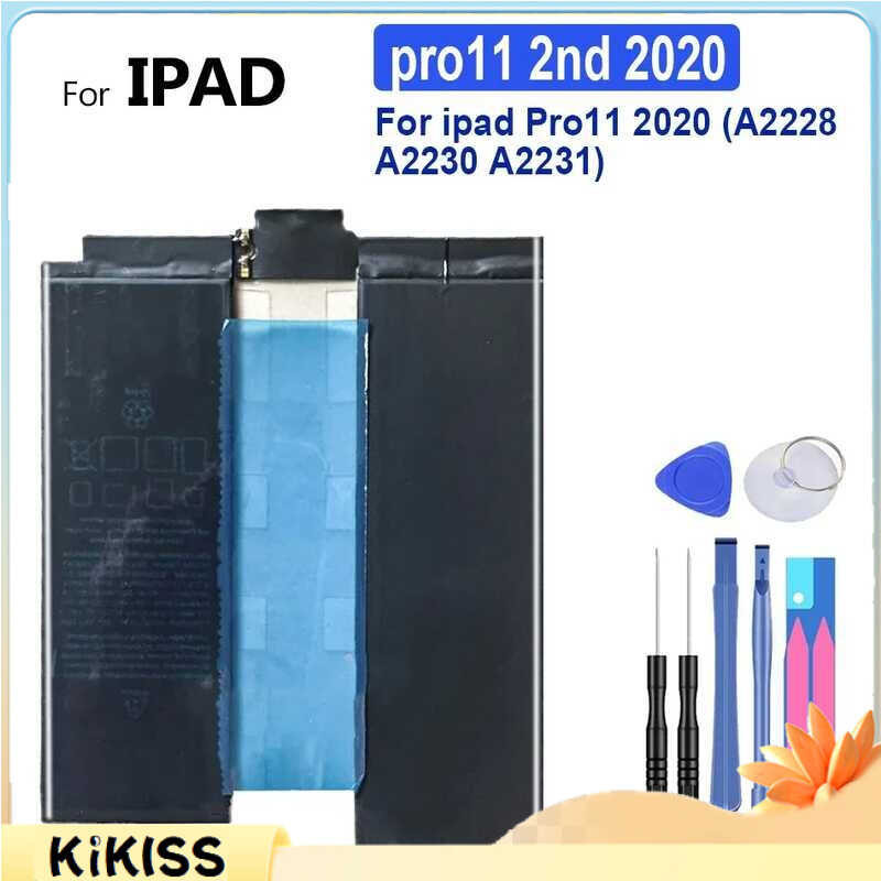 แบตเตอรี่ สำหรับ iPad Pro 11 2018,First,Second 2020,A1980,A2013,A1934,A1979,A2042,A2228,A2230,A2231
