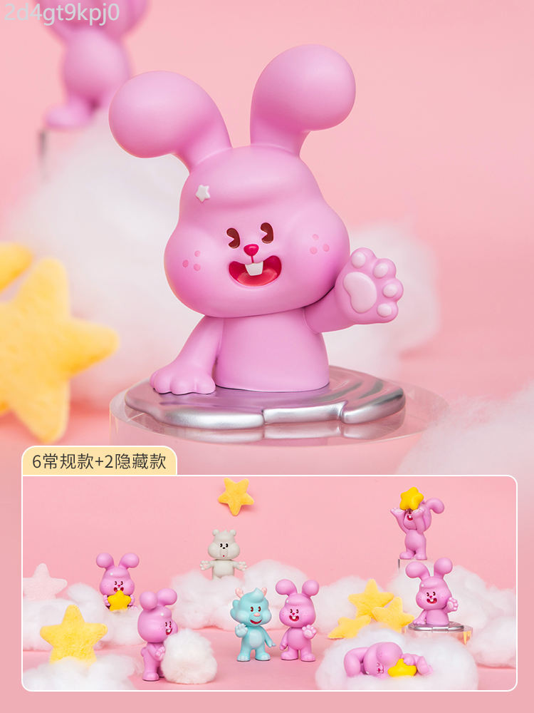 จุดสินค้า ♞,♘Jojo Rabbit ชุดเครื่องประดับกล่องตาบอดอินเทรนด์ "It's So Nice to Meet You" ตุ๊กตาผู้หญ