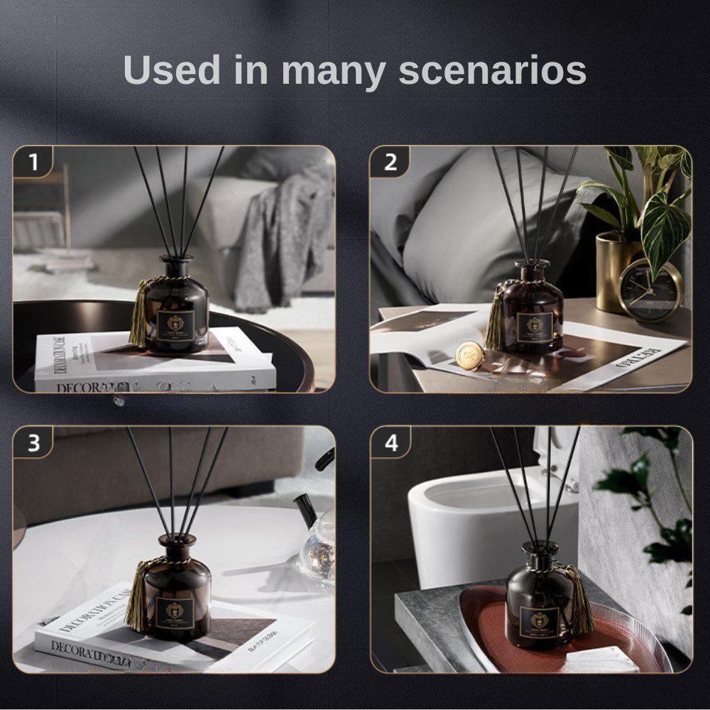 hot🔥การประกันคุณภาพ🔥 import Premium Reed Diffuser (50ml) Aromatherapy Natural Aromatic Hotel Home