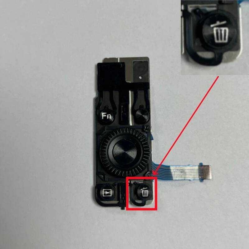 ❃ 98%  ใหม่ใช้สําหรับ Sony Rx100 M3 M4 M5 M6 M7 Key Board กลับ Dialkeypad บอร์ดดิจิตอลกล้องรายละ  98