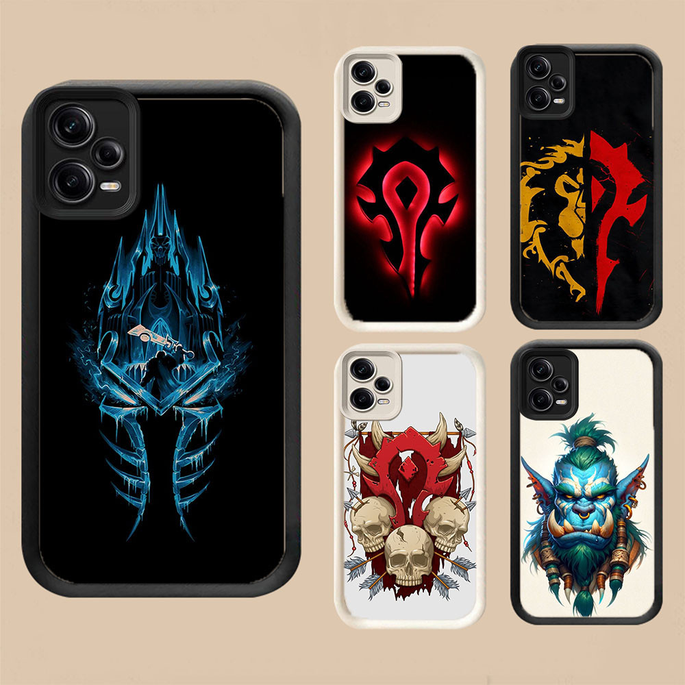 WA-2 World of Warcraft WoW ปลอกกันกระแทกสําหรับ Xiaomi Redmi Note Turbo 3 12 POCO X5 F5 F6