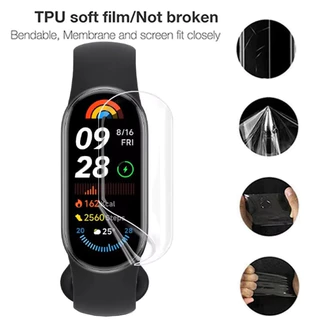 ฟิล์มไฮโดรเจลสําหรับ Xiaomi Smart Band 10 ฟิล์มกันรอยหน้าจอสําหรับ Xiaomi Band10 Clear Cover Films