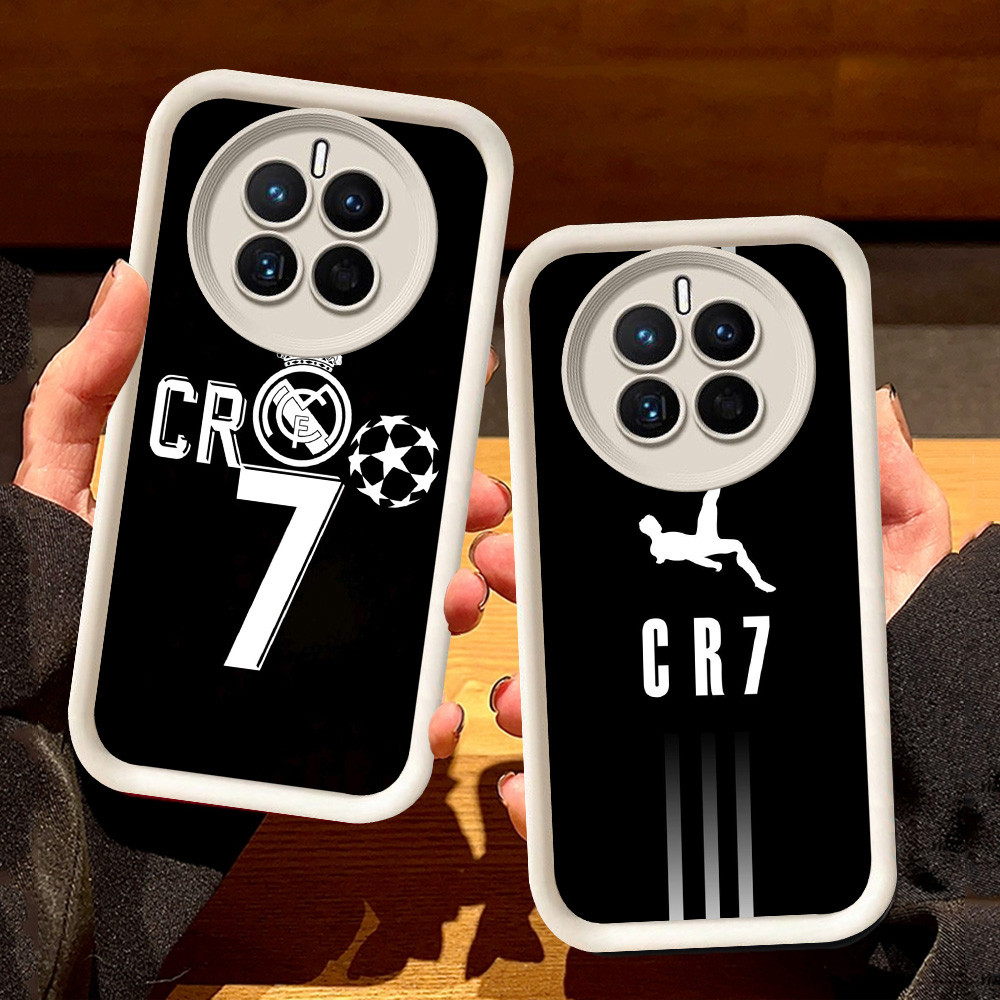 ปลอกสีขาวสําหรับRealme 12 13 Narzo 70 12X N65 Plus Pro Lite 5G S109 CR7 Ronaldo