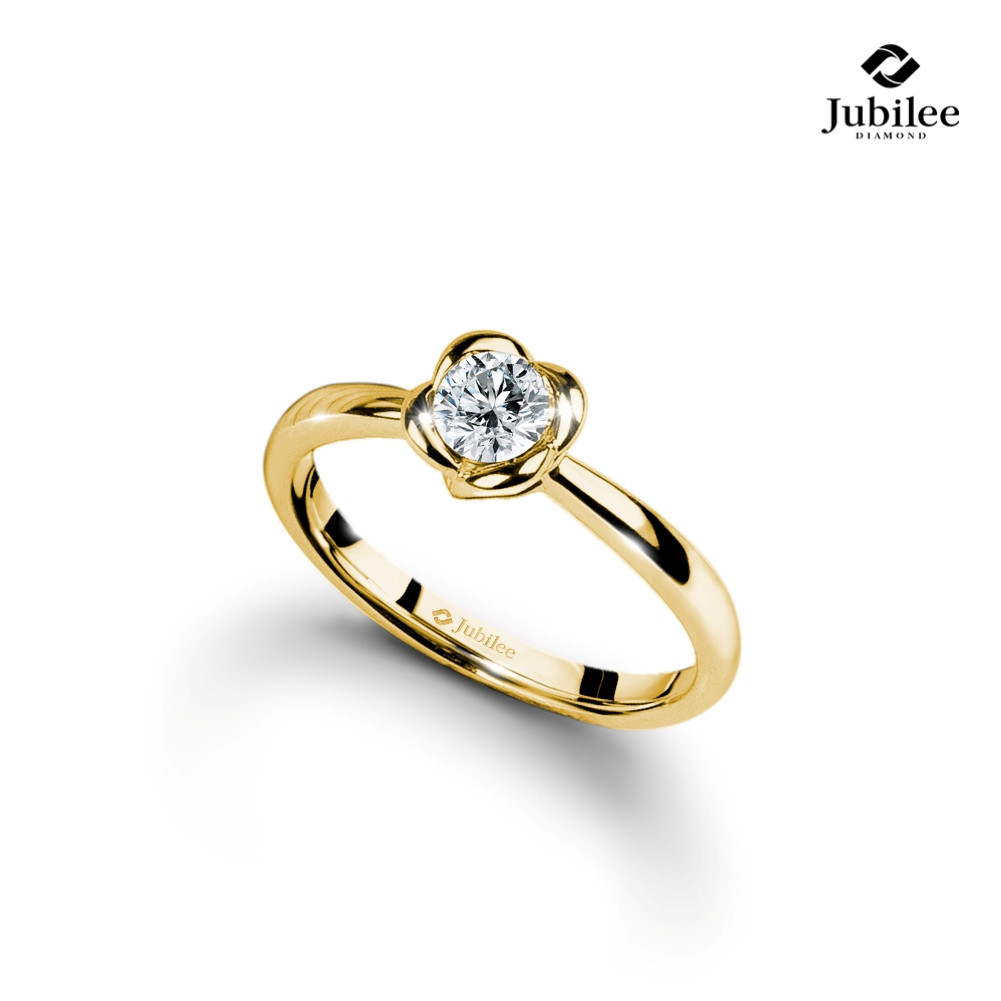 Jubilee Diamond แหวนเพชร Petals of Diamond Ring เพชรแท้