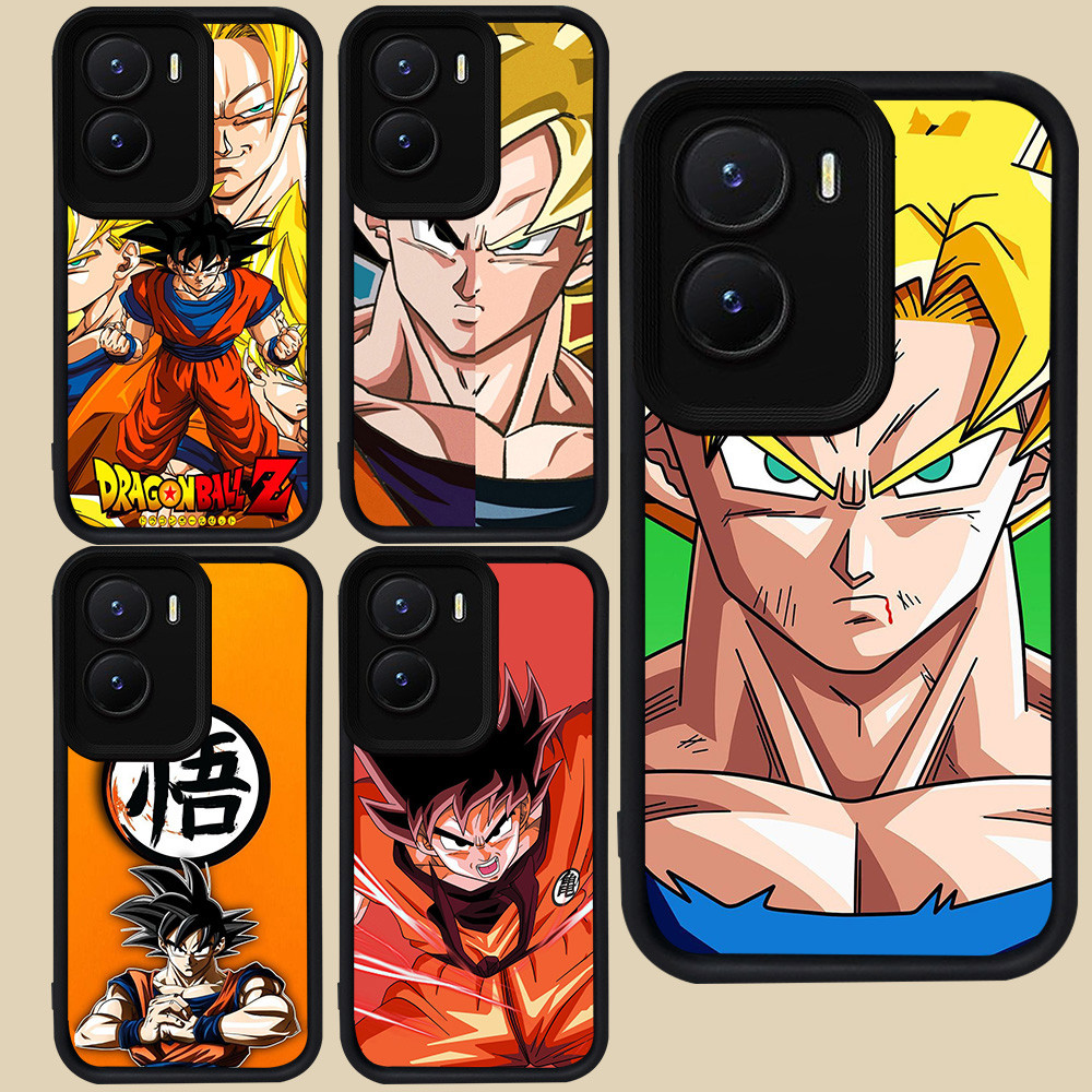 ปลอกสีดําสําหรับ VIVO Y16 T4 IQOO 13 Z10 Z9X Y35 Z9 Y75 Y55 Y22s Y01 Y15a Y15s Y56 Y22 5G R84 Dragon