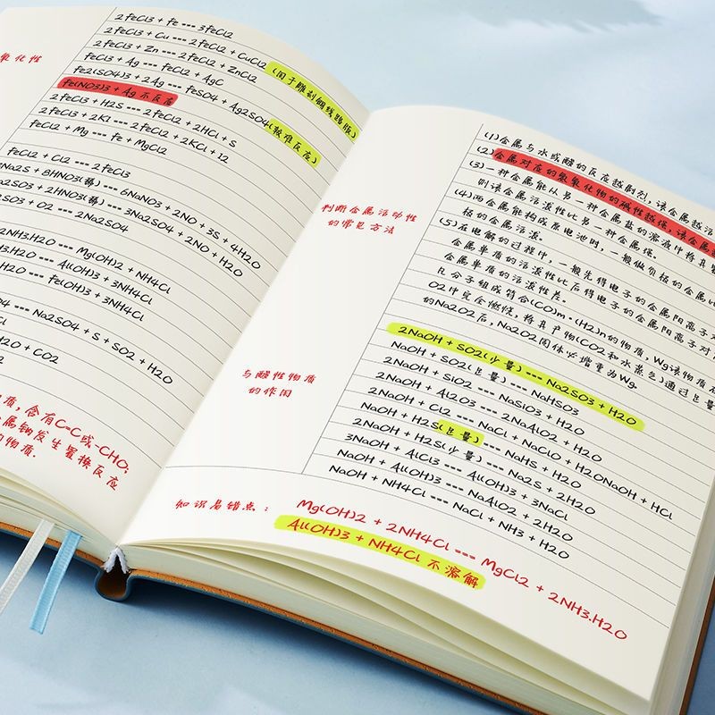 Cornell Notebook Cute Girly Heart อุปกรณ์การเรียนนักเรียนหญิง Note Diary Ins มูลค่าสูง