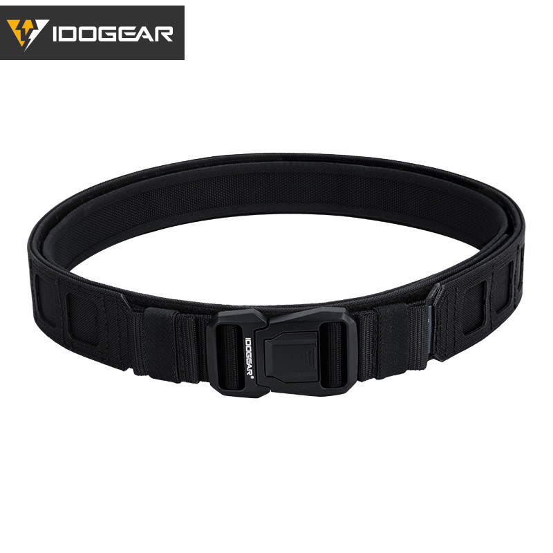 IDOGEAR 2 นิ้วยุทธศาสตร์เข็มขัด MOLLE ปล่อยด่วนน้ำหนักเบาผู้ชายยุทธศาสตร์ไนล่อนเข็มขัด 3433