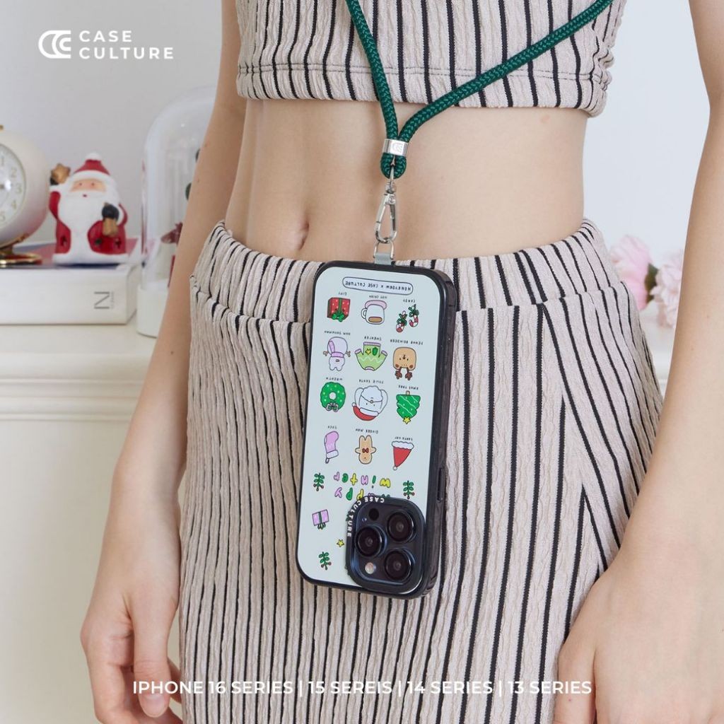 ลาย Happy Winter เคสกันกระแทก iPhone แบรนด์ Case Culture x Honeydew