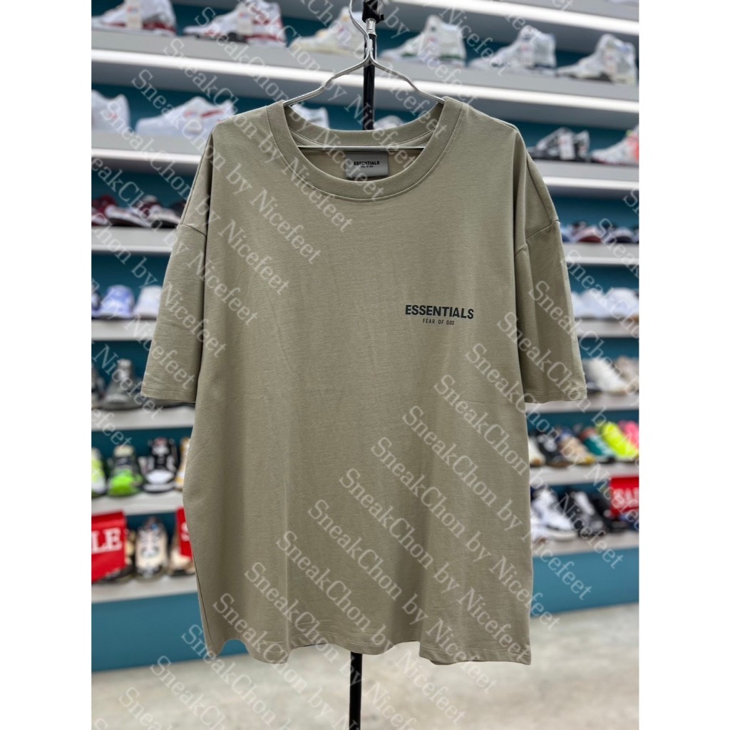 ♞,♘F.O.G - Essentials SSENSE Exclusive Tee (TAN) JHG