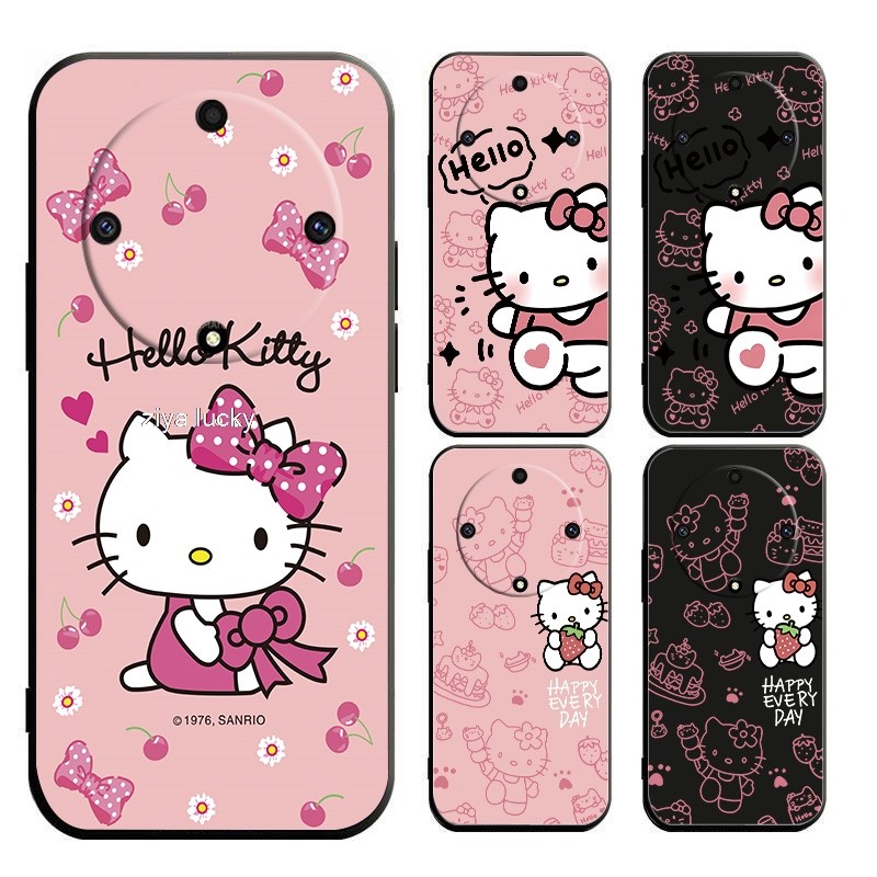 Honor X9A 5G เคส TPU แบบนุ่มลายการ์ตูนคิตตี้