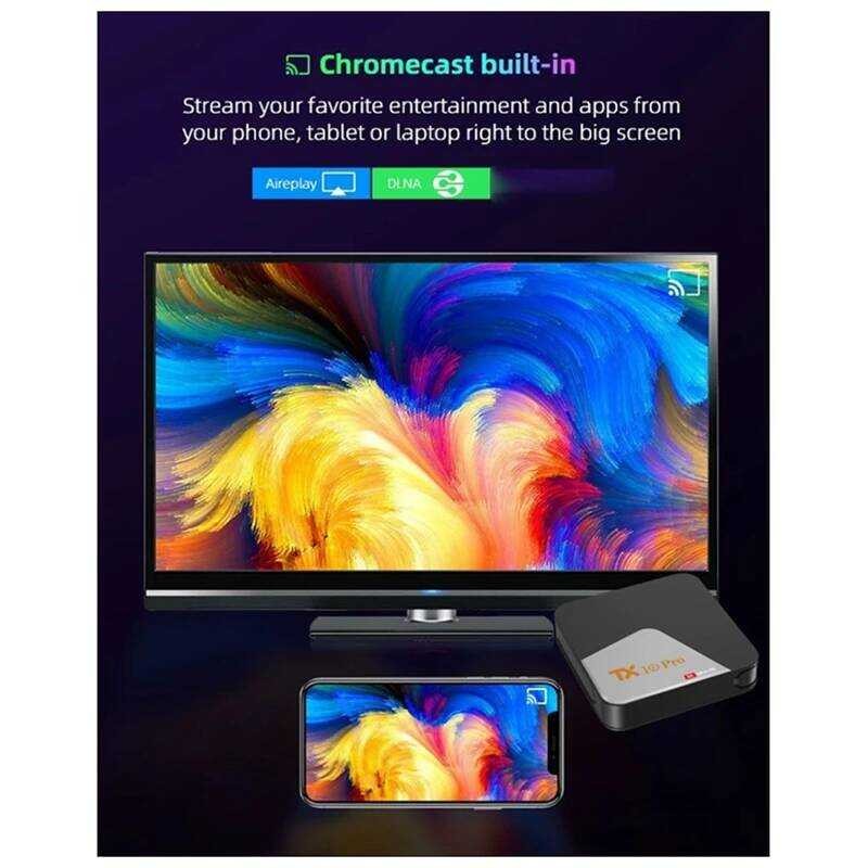 กล่องสมาร์ททีวี ★ Tx10 PRO Quanzhi H313 5G 2.4G Dual Wifi TV BOX 8K สำหรับ Android 13 Bluetooth