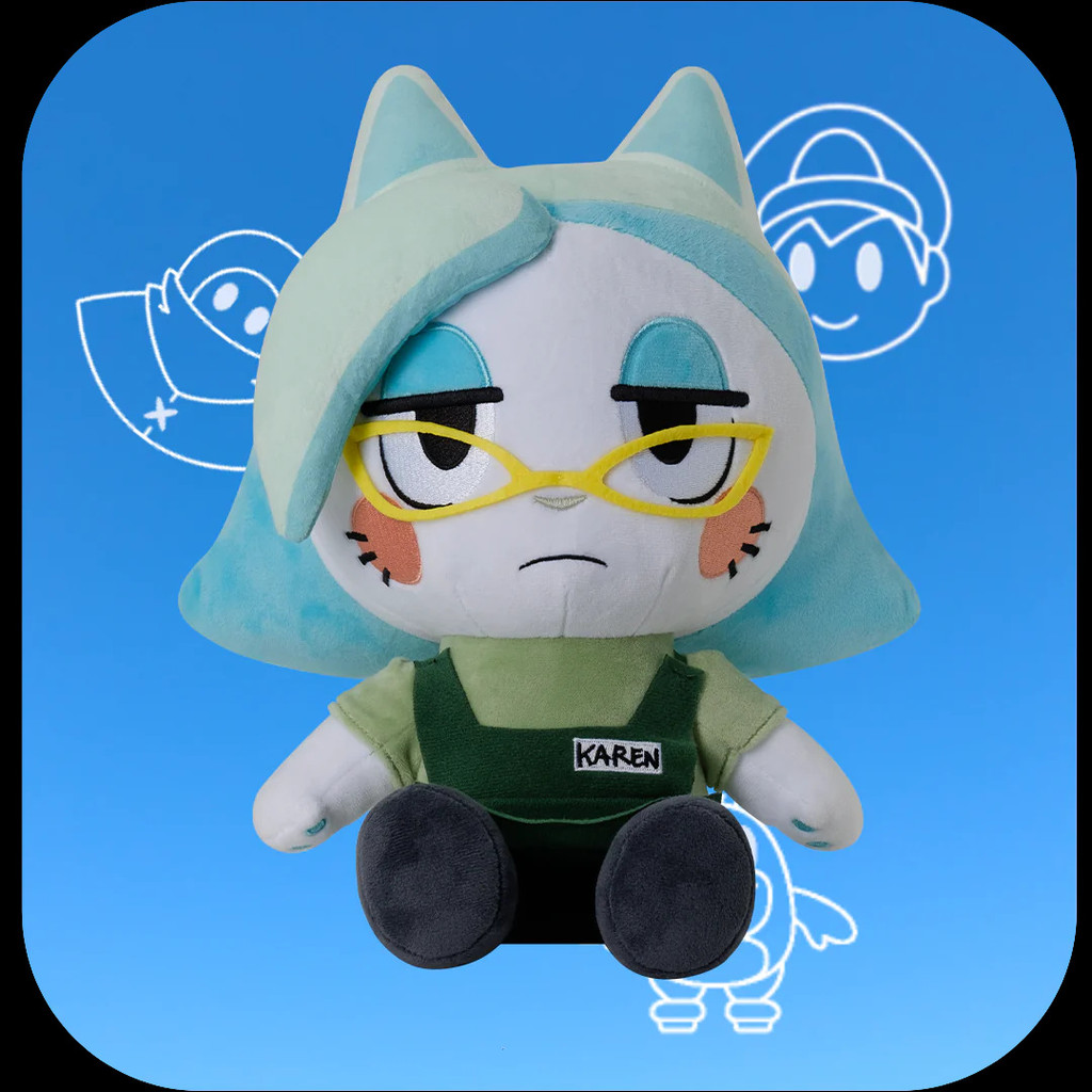 ใหม่ SMG4 Karen plush Mario Animation สินค้าตุ๊กตา