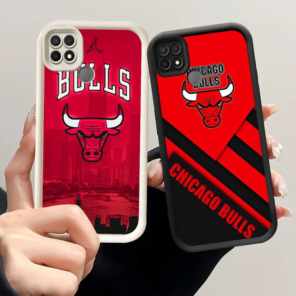 YB-7 Chicago Bulls กันกระแทกสําหรับ OPPO A15 A15s A35 Realme C21 C21Y C12 C15 C25 C25Y C25S Narzo 20