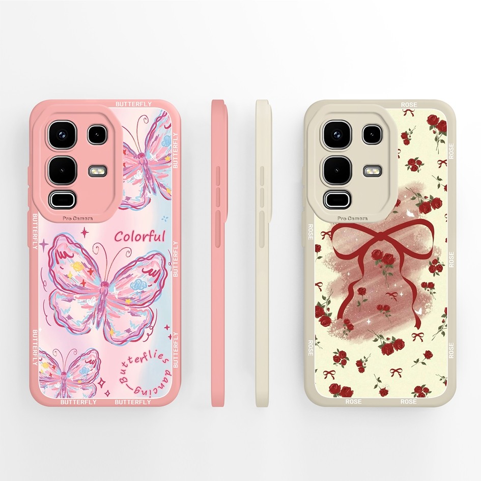 เคสโทรศัพท์สําหรับ Infinix Note 40 50 Pro Plus Note40pro + Note50pro + 4G 5G 2025 ปลอกเกราะกันกระแทกแหวนกลับฝาครอบป้องกัน