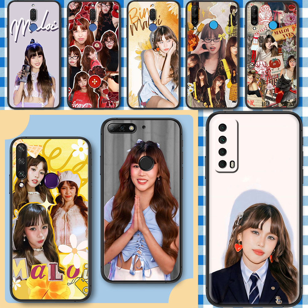 เคสโทรศัพท์สีดํานุ่มสําหรับ Huawei Nova 2 Lite 2i 3 3i 4E 5i 5T 7 SE 8i 11GA bini maloi caseg