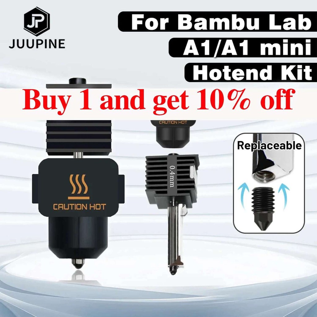 3D สําหรับ Bamboo Lab Clone Hotend เปลี่ยนหัวฉีด Bamboo Lab Hotend ฮีทซิงค์ A1 มินิหัวฉีด Hot End As