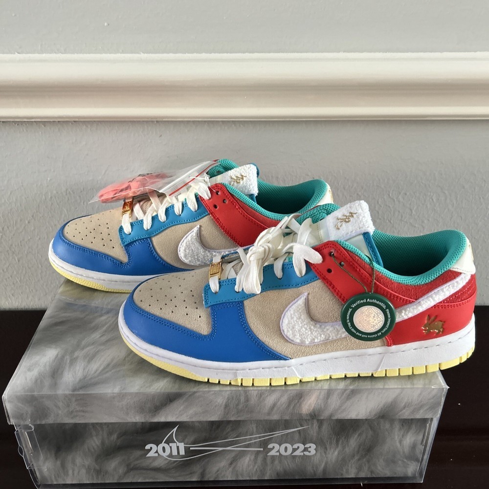 ♞NIKE DUNK LOW YEAR OF THE RABBIT - MULTI-COLOR (FD4203-111) pv531 AGD