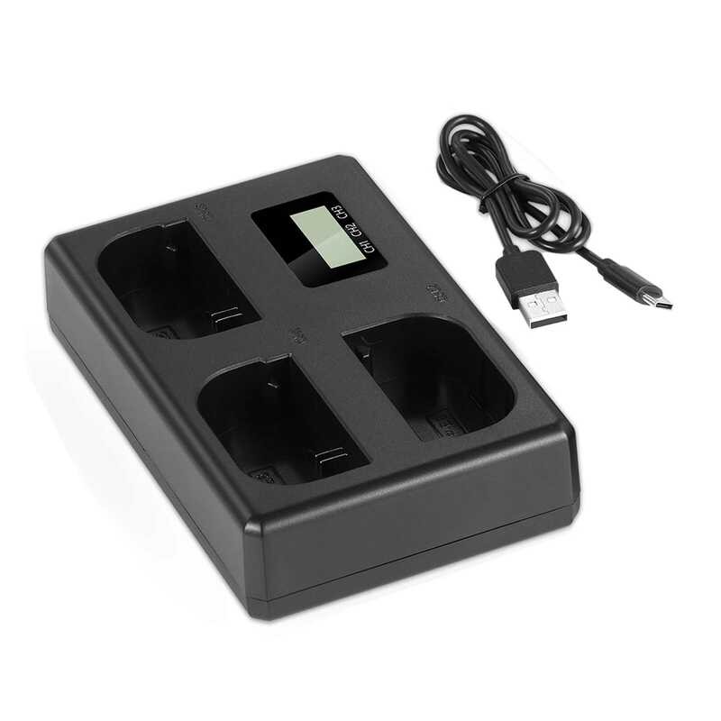 ▥ Lp-E6 Lp-E6n Lpe6nh Lp-E6p Triple Slot Battery Charger สําหรับ Canon EOS II III Mark IV 5D SR