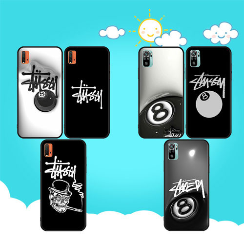 นุ่มสีดํา Redmi 5 5A 5 Plus 6 6A 6 Pro 7 7A K60 K70 K70E stussy เคสโทรศัพท์