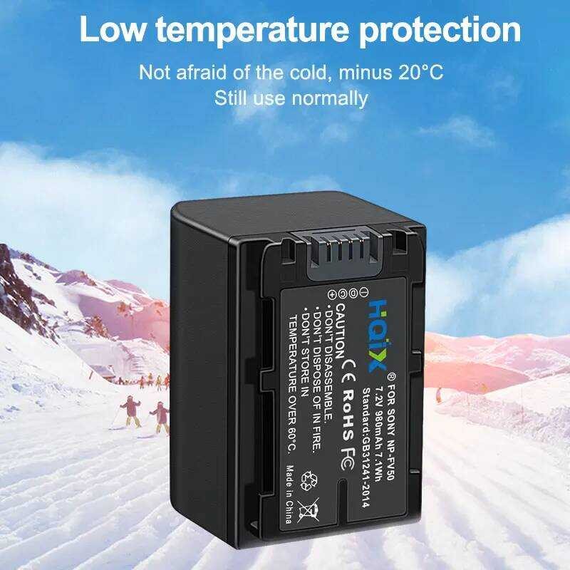 ❃ HQIX สําหรับ Sony Hdr-Cx150 Cx180e Cx210e Cx270e Cx280e Cx290e Cx330 Cx350e Cx360e Cx370 Cx38 ❃