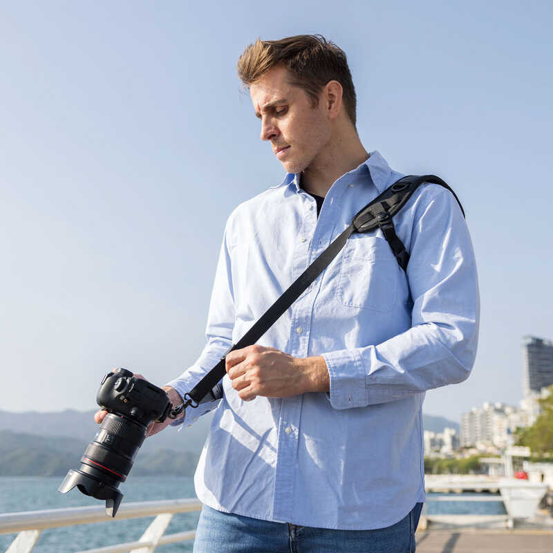 ▣ JJC DSLR And Mirrorless Shoulder Neck Strap Belt For Canon EOS R6 6D II 5D Mark IV 90D 200D N