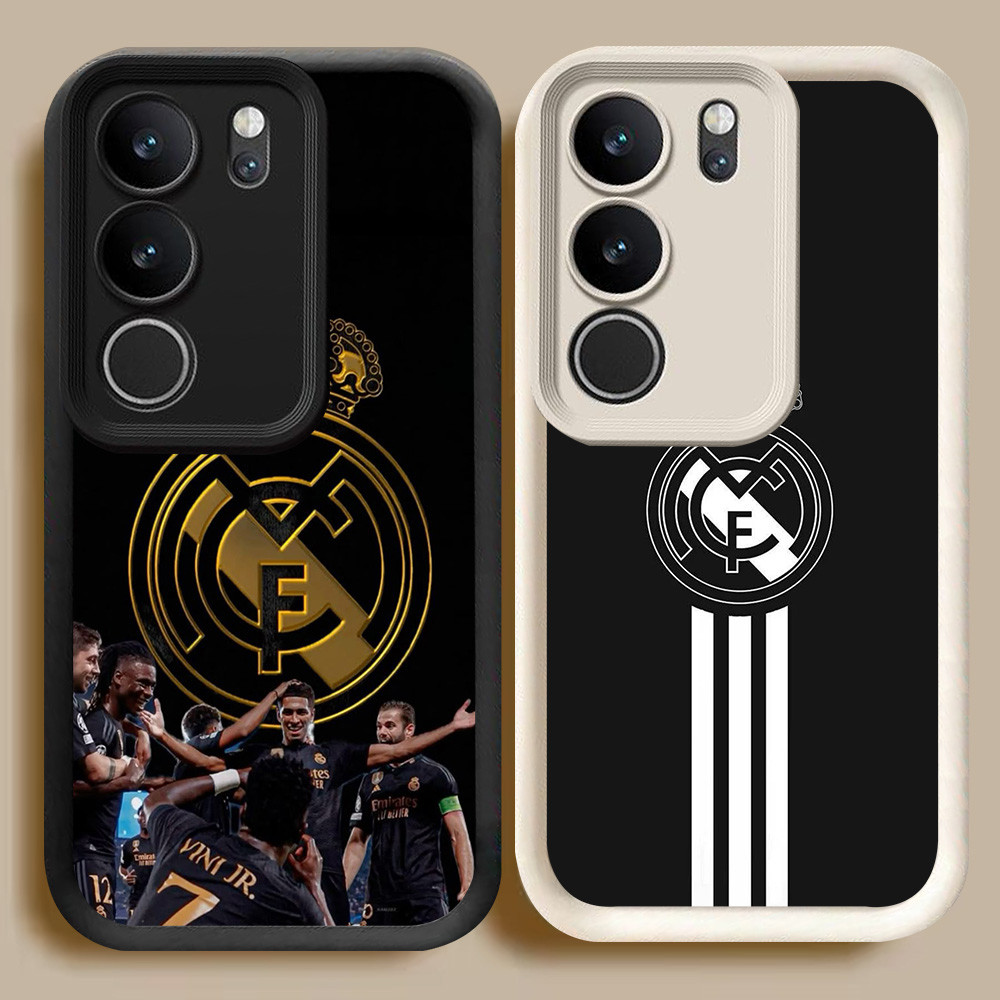 BI98 Real-Madrid Casing สําหรับ VIVO Y19S V40 Lite Pro 5G สีขาวสีดํา
