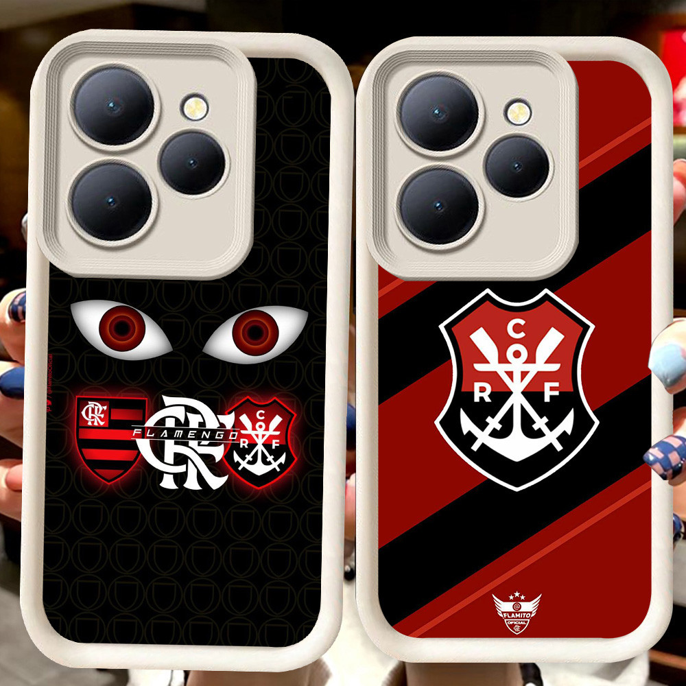 H79 Flamengo Club ปลอกสีขาวสําหรับ Tecno POP Spark GO1S 8 4 9 20 GO 7 Pova 5 GO1 6 Camon 12 GO2 40 P