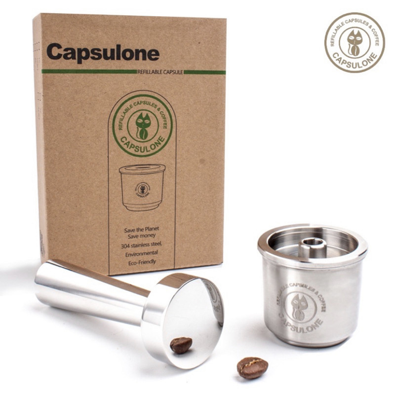 WBrC Champion Same Style Coffee Utensils Capsulone Illy Capsule Coffee Machine Reused Capsule Shell 