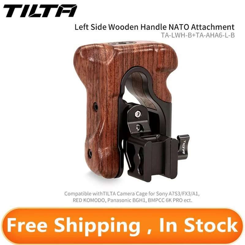 ขายร้อน TILTA Handle TA-LWH OR TA-RWH ซ้ายและขวาด้านข้าง Handle Professional ใช้งานร่วมกับ SONY สําห