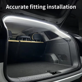 （🚚ท้องถิ่น🚚）2/4m รถความสว่างสูง Trunk Ambient Light ตกแต่งภายในสายไฟ Led ฟรีการตรวจจับอัตโนมัติ Tailgate Light Strip