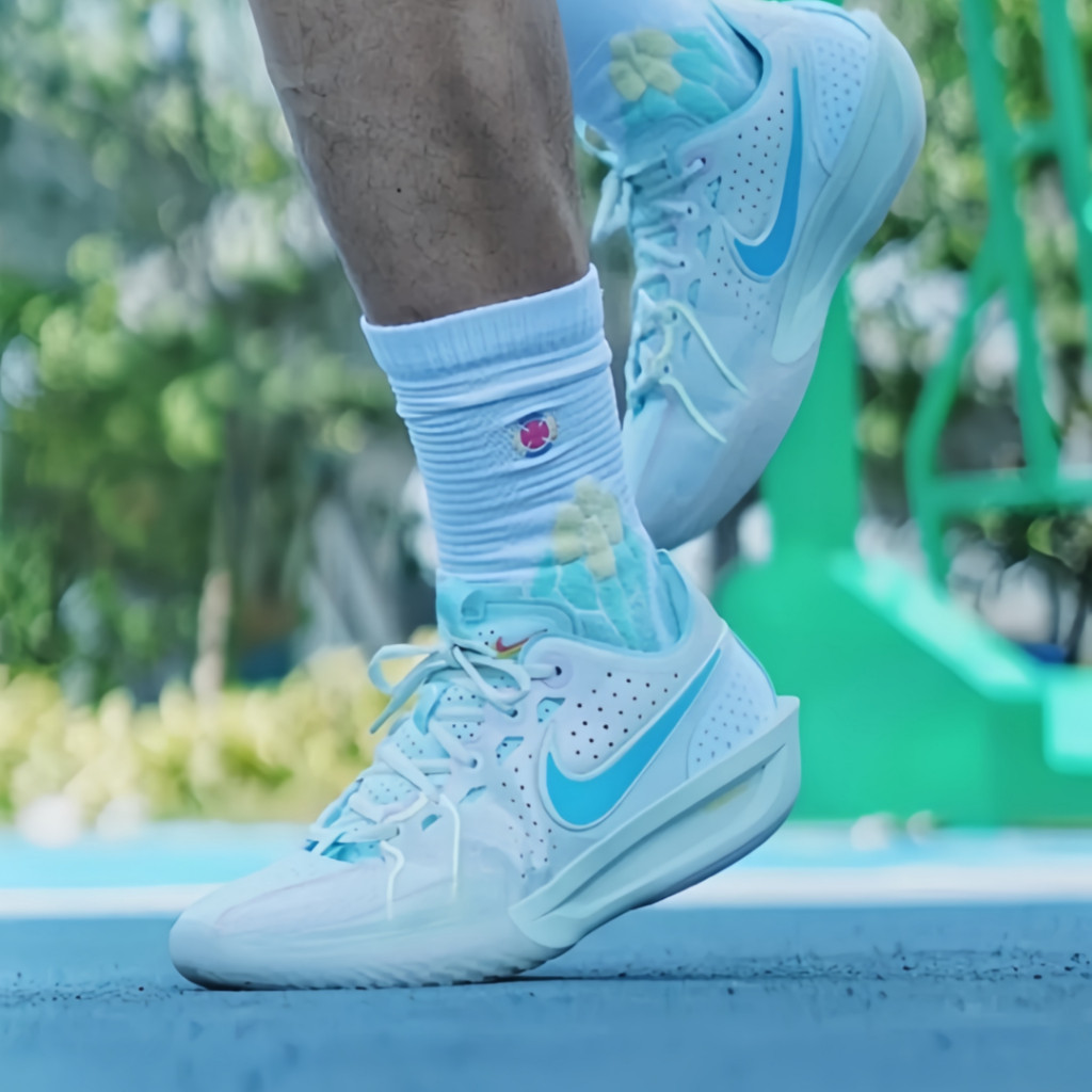 ♞Nike Air Zoom G.T. Cut 3 EP สีชมพู style Running shoes sneakers ของแท้ 100 % YRJ