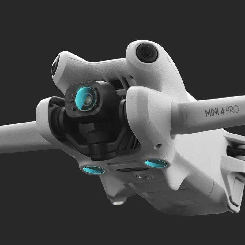 ❃ Gimbal กล้องเลนส์กระจกนิรภัยสําหรับ DJI Mini 4 Pro Vision Sensor กระจกนิรภัยป้องกันฟิล์ม Dron ❃