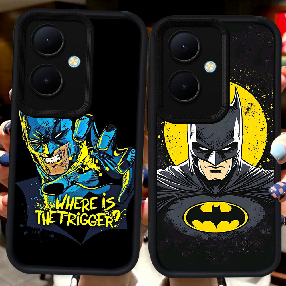 ปลอกสีดําสําหรับ OPPO Reno 11F 10 13F 8T 11 Pro 5G H103 DC Batman