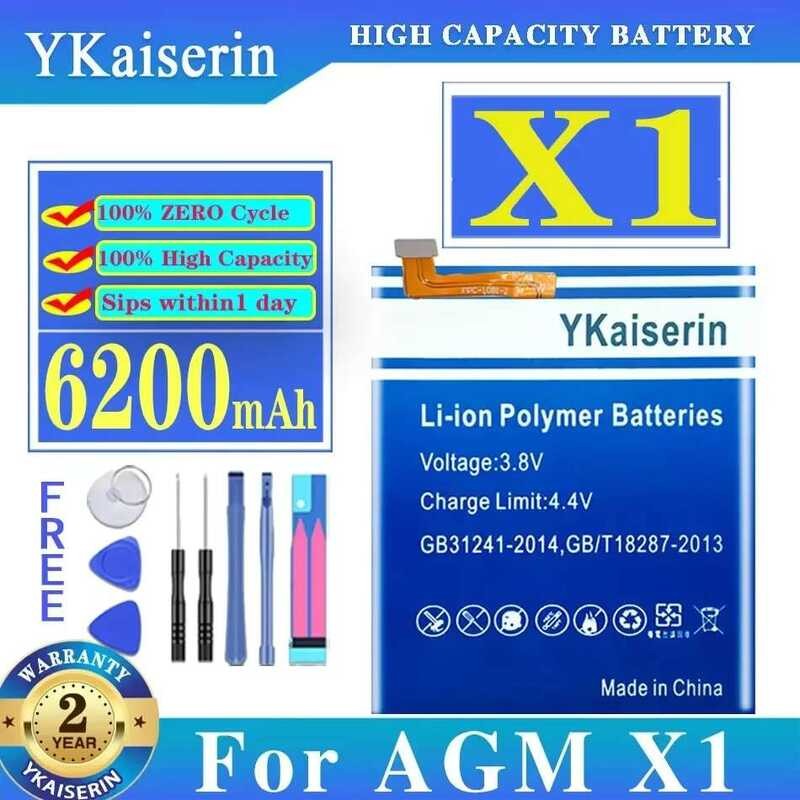 Reliable Replacement For Agm X1 Long Lasting 6200mAh Mobile Phone Battery