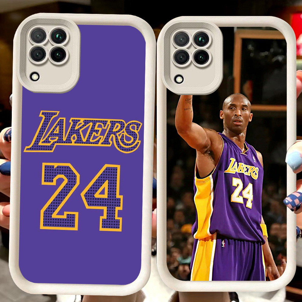 H98 Kobe Bryant ปลอกสีขาวสําหรับ Samsung A12 J7 A22 F04 A04E J2 Prime A04 A06 M04 A05 Pro 5G