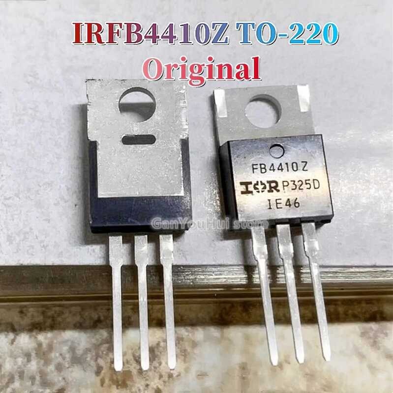 LY 5Pcs Original Irfb4410z To-220 Irfb4410zpbf Fb4410z To220 97A/100V/230W N-Channel MOSFET Transis