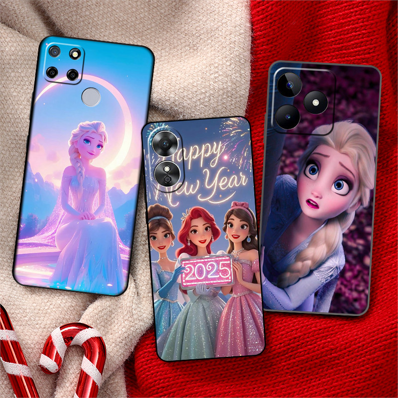 เคสโทรศัพท์สีดํานุ่มสําหรับRealme 3 5 5i 5s 6i 7 7i 8 8s 8i 9 9i 10 Pro Plus 12X 12 + 13 P1 40HK Dis