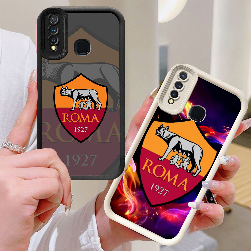 BI68 AS-Roma Casing สําหรับ VIVO Y30 Y50 Y12 Y17 Y30i Y19 Z1 Pro Y15 V9 สีขาวสีดํา