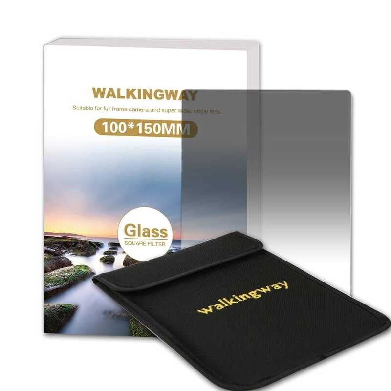 ❃ Walkingway Optical Glass Multi-Coated 100*100 มม.100*150 มม.Nd กรอง Neutral Density Square Fi ❃