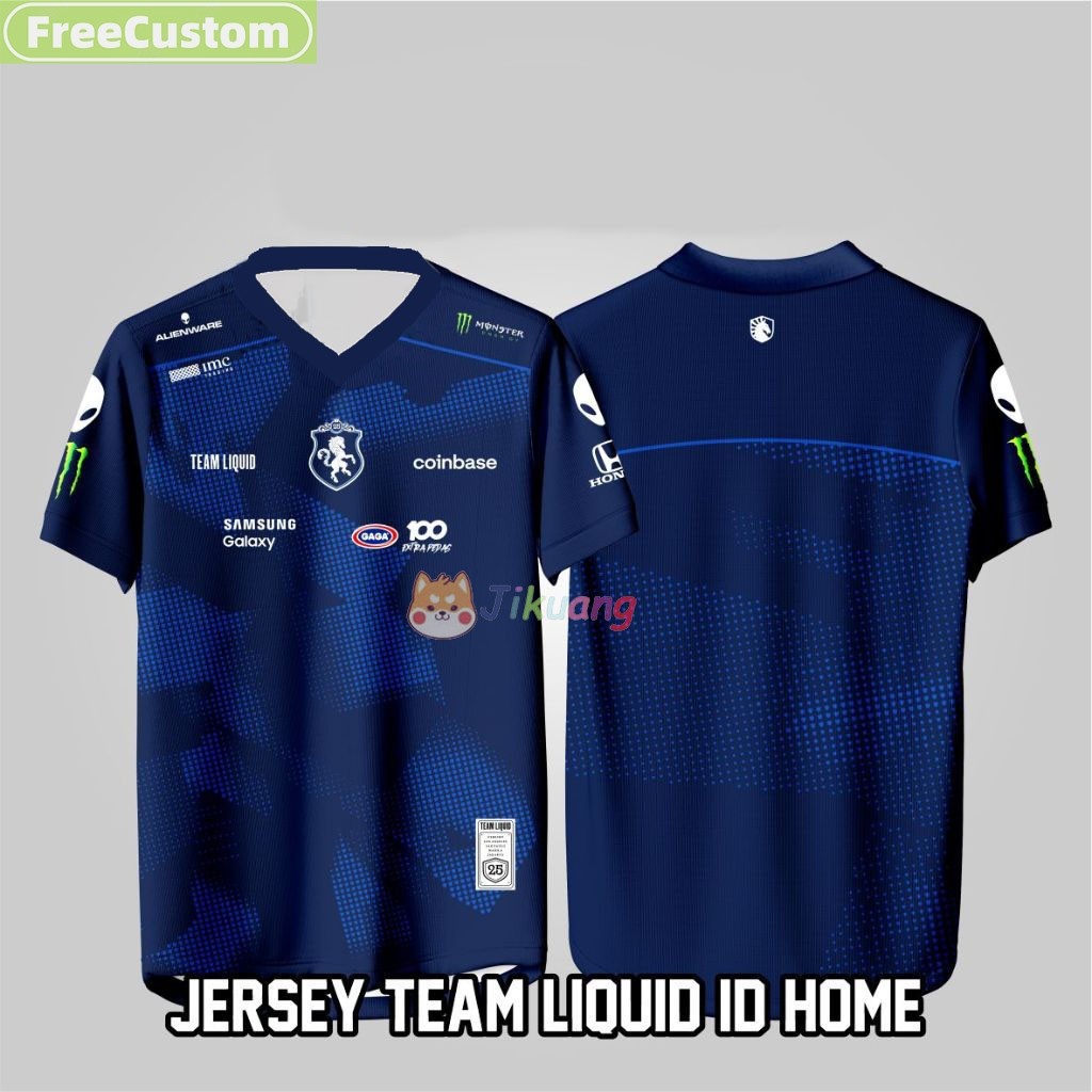 [ฟรี CUSTOMIZATION] Team Liquid ID Team Liquid PH Jersey เสื้อยืดเกมล่าสุด 2025