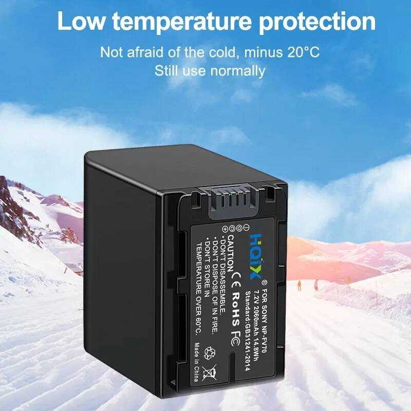 ▥ HQIX สําหรับ Sony Hdr-Cx150 Cx180e Cx210e Cx360e Cx370 Cx380e Cx270e Cx280e Cx290e Cx330 Cx35