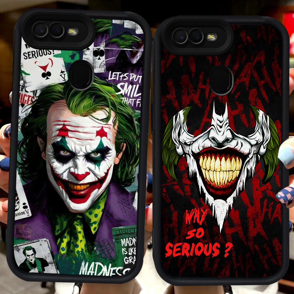 ปลอกสีดําสําหรับ OPPO A5 A11K F9 F7 A1K A3S A7 A12E A12 F5 A12s A5S Pro H18 Joker