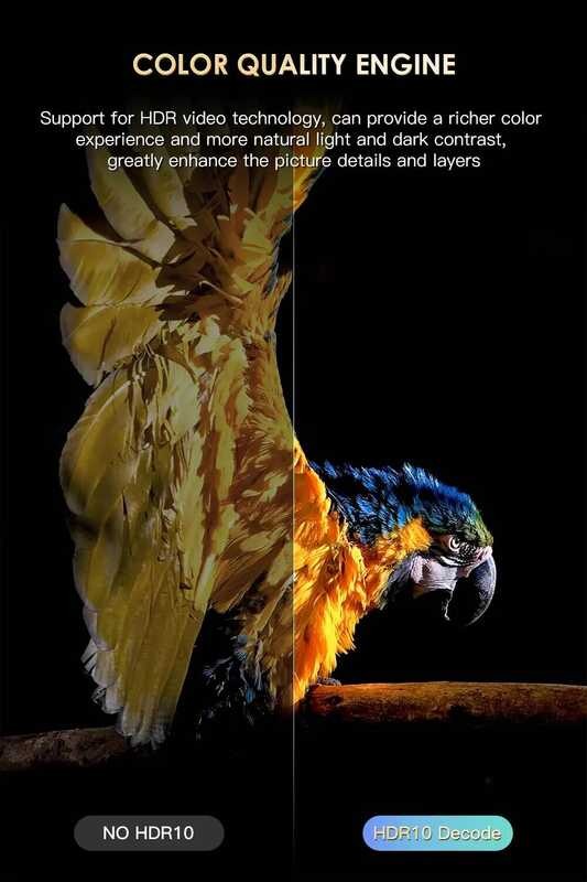 กล่องสมาร์ททีวี ☢ HONGTOP H20pro Wifi6 10 6K 4K 3D เครื่องเล่นมีเดีย กล่องทีวี Android 2.4G&5G